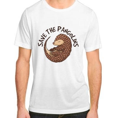 Save The Pangolins Adult ChromaSoft Performance T-Shirt