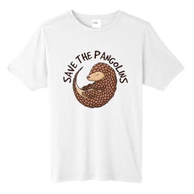 Save The Pangolins Tall Fusion ChromaSoft Performance T-Shirt