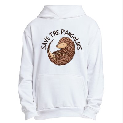 Save The Pangolins Urban Pullover Hoodie