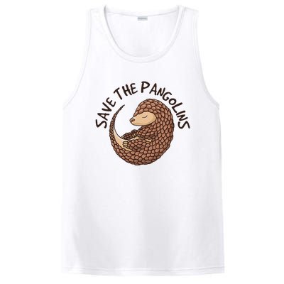 Save The Pangolins PosiCharge Competitor Tank