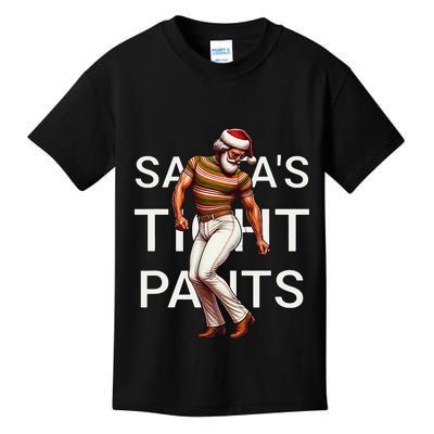SantaS Tight Pants Win Christmas Ugly Christmas Sweater Kids T-Shirt