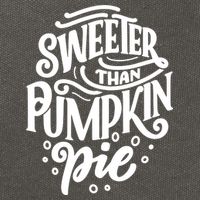 Sweeter Than Pumpkin Pie Cotton Canvas Backpack