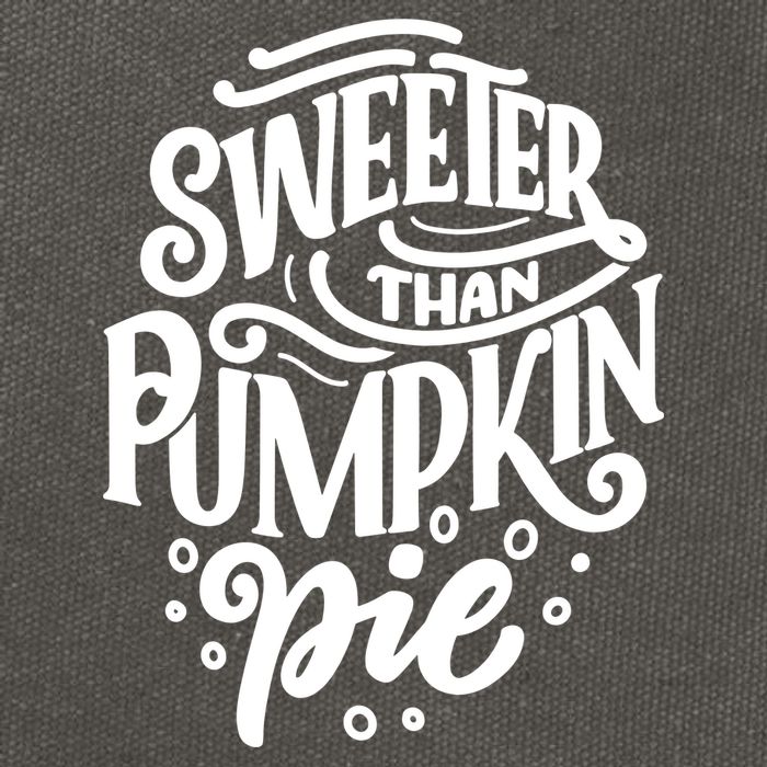 Sweeter Than Pumpkin Pie Cotton Canvas Backpack