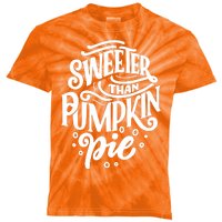 Sweeter Than Pumpkin Pie Kids Tie-Dye T-Shirt