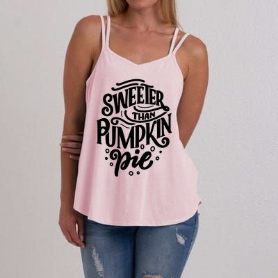 Sweeter Than Pumpkin Pie Women's Strappy Tank