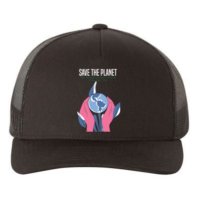 Save The Planet Yupoong Adult 5-Panel Trucker Hat