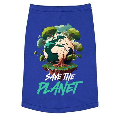 Save The Planet Mother Earth Environtal Care Awareness Gift Doggie Tank