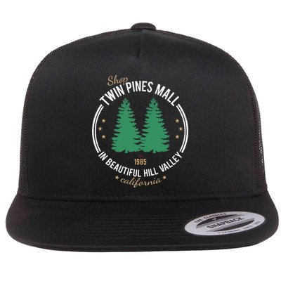 Shop Twin Pines Mall 1985 Flat Bill Trucker Hat