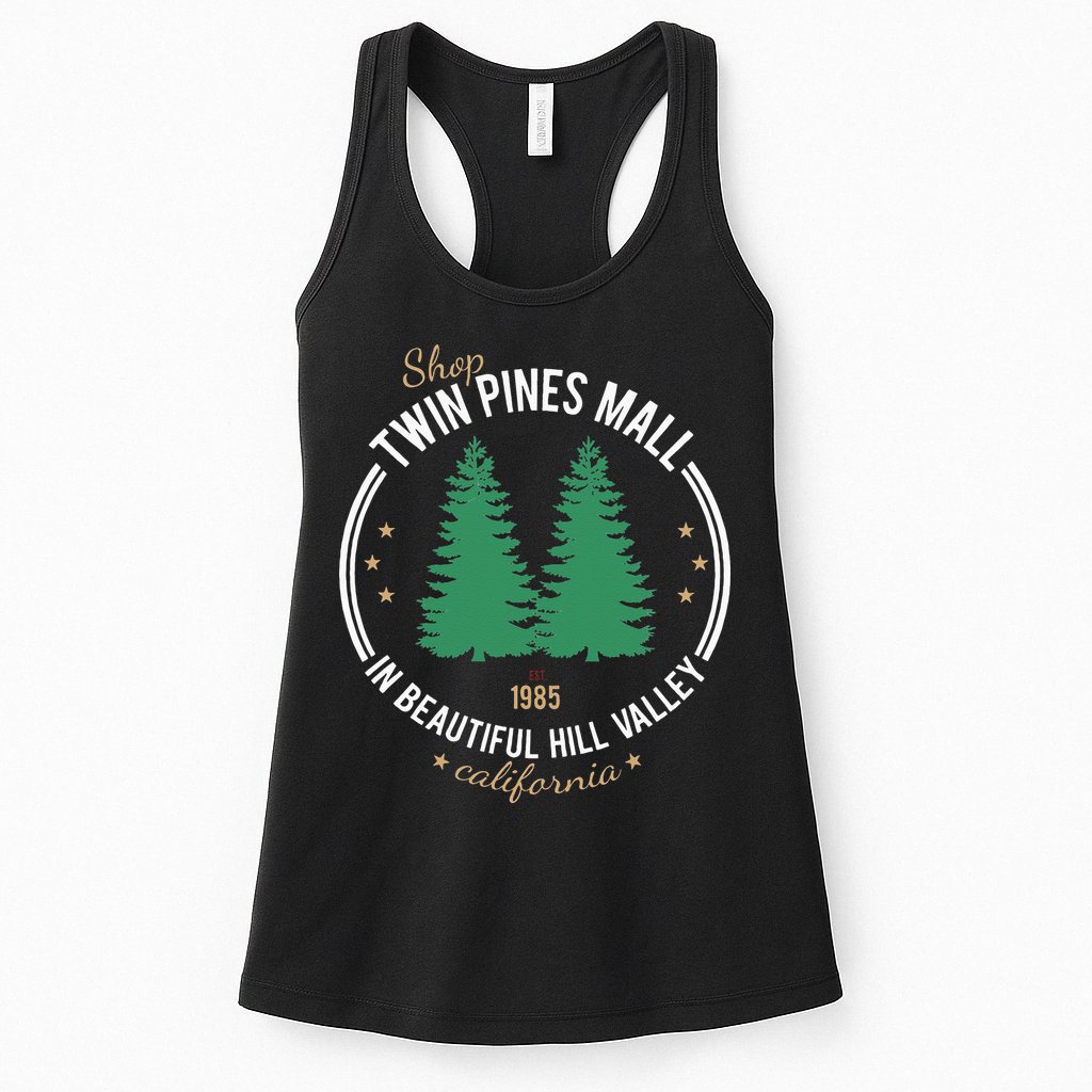 Shop Twin Pines Mall 1985 Womens Tank Top
