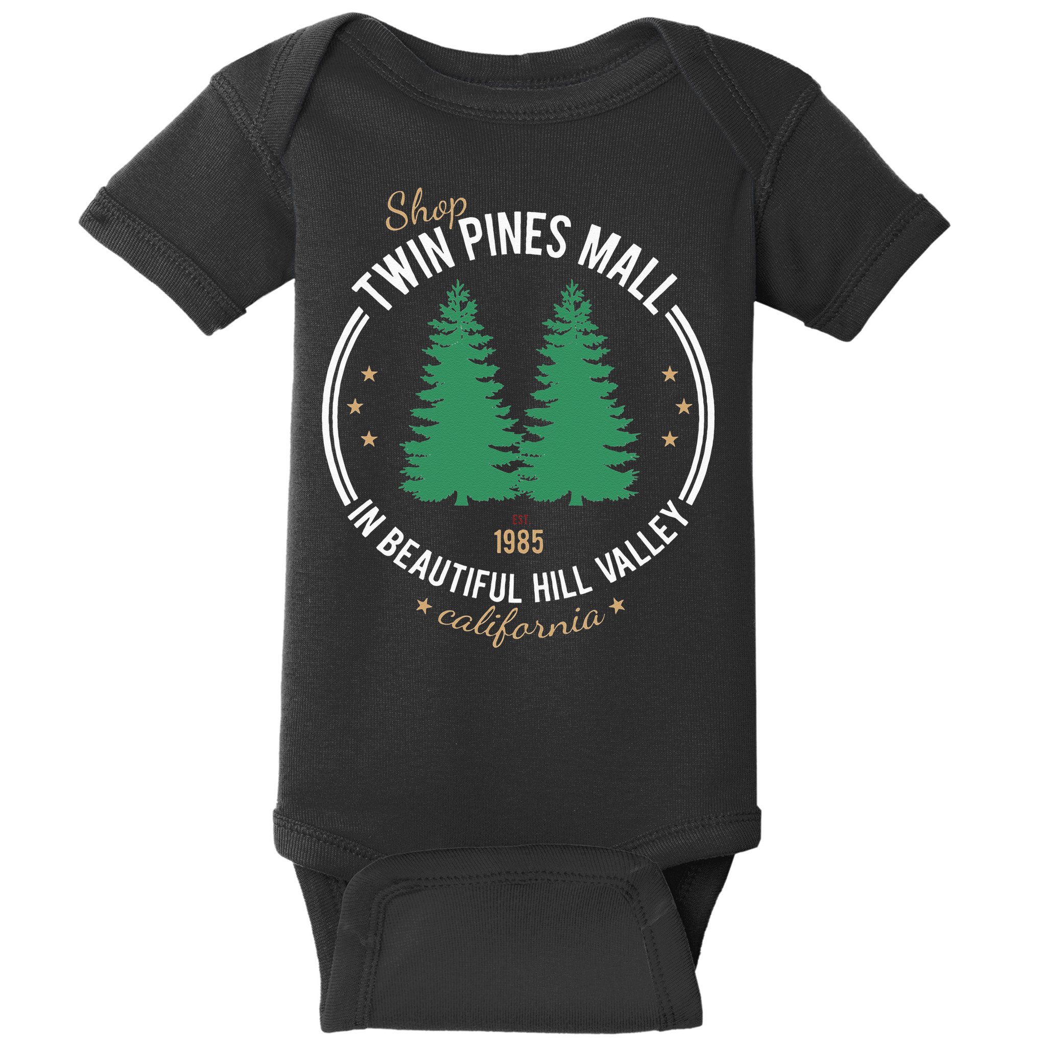 Shop Twin Pines Mall 1985 Baby Bodysuit