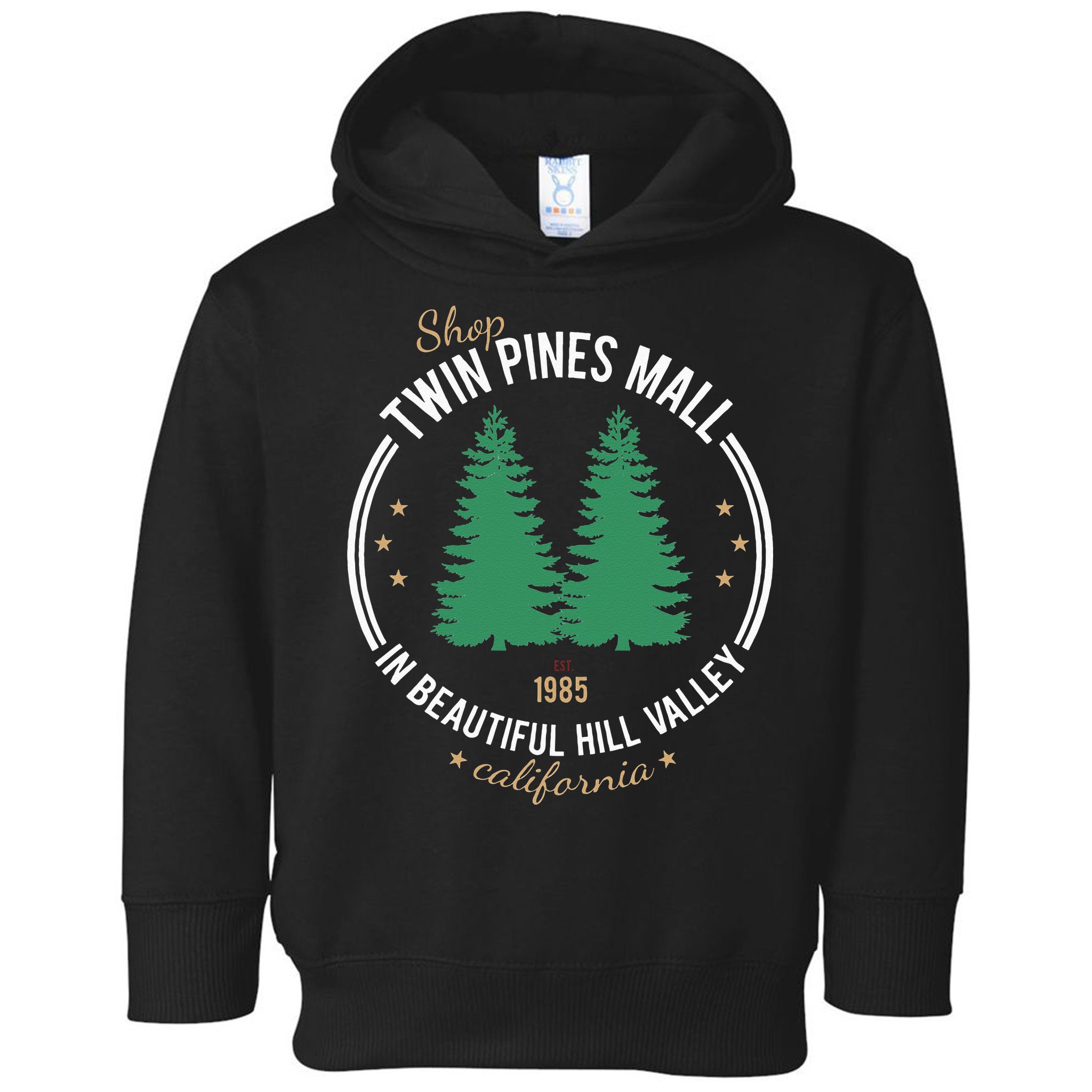 Shop Twin Pines Mall 1985 Toddler Hoodie