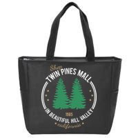Shop Twin Pines Mall 1985 Zip Tote Bag