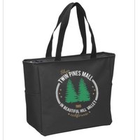 Shop Twin Pines Mall 1985 Zip Tote Bag