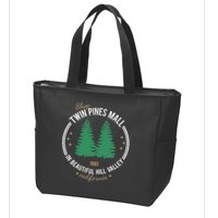 Shop Twin Pines Mall 1985 Zip Tote Bag