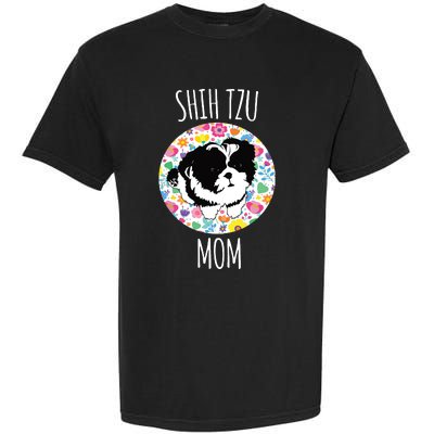 Shih Tzu Puppy Shih Tzu Mom Mama Garment-Dyed Heavyweight T-Shirt