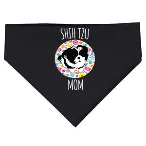 Shih Tzu Puppy Shih Tzu Mom Mama USA-Made Doggie Bandana