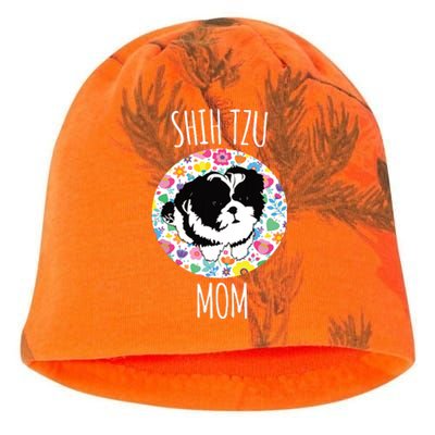 Shih Tzu Puppy Shih Tzu Mom Mama Kati - Camo Knit Beanie