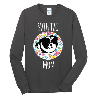 Shih Tzu Puppy Shih Tzu Mom Mama Tall Long Sleeve T-Shirt