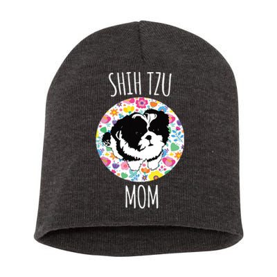 Shih Tzu Puppy Shih Tzu Mom Mama Short Acrylic Beanie