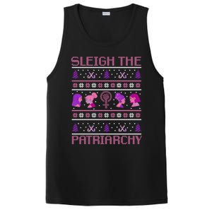 Sleigh The Patriarchy Feminist Christmas Feminism Meaningful Gift PosiCharge Competitor Tank