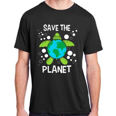 Save The Planet Environmental Protection Earth Day Climate Adult ChromaSoft Performance T-Shirt