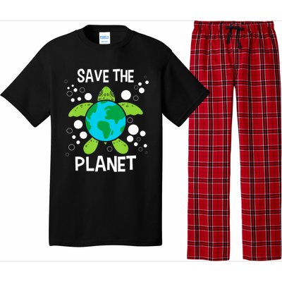 Save The Planet Environmental Protection Earth Day Climate Pajama Set