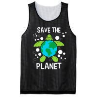 Save The Planet Environmental Protection Earth Day Climate Mesh Reversible Basketball Jersey Tank