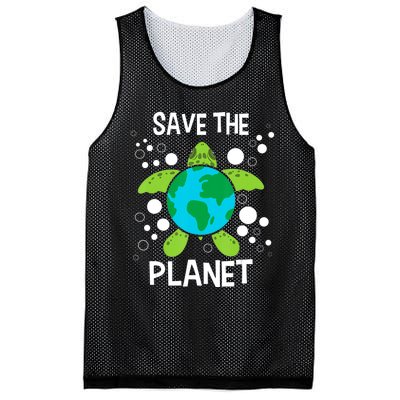 Save The Planet Environmental Protection Earth Day Climate Mesh Reversible Basketball Jersey Tank