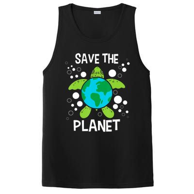 Save The Planet Environmental Protection Earth Day Climate PosiCharge Competitor Tank