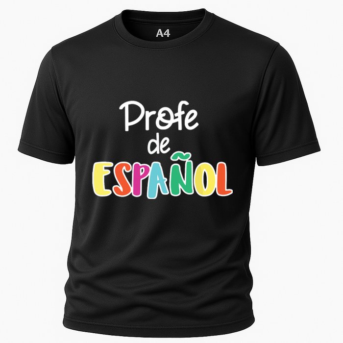 Spanish Teacher Profe De Espaol Spanish Class Cooling Performance Crew T-Shirt