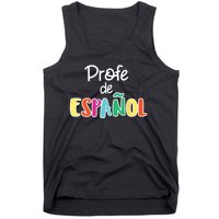 Spanish Teacher Profe De Espaol Spanish Class Tank Top