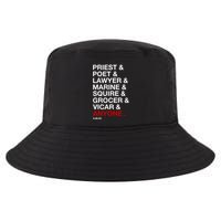 Sweeney Todd Priest Poet Lawyer Marine Squire Grocer Vicar Anyone Cool Comfort Performance Bucket Hat