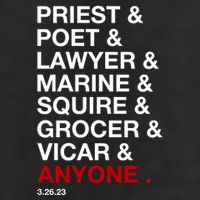Sweeney Todd Priest Poet Lawyer Marine Squire Grocer Vicar Anyone Cool Comfort Performance Bucket Hat