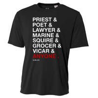 Sweeney Todd Priest Poet Lawyer Marine Squire Grocer Vicar Anyone Cooling Performance Crew T-Shirt