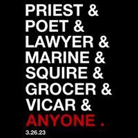 Sweeney Todd Priest Poet Lawyer Marine Squire Grocer Vicar Anyone Cooling Performance Crew T-Shirt