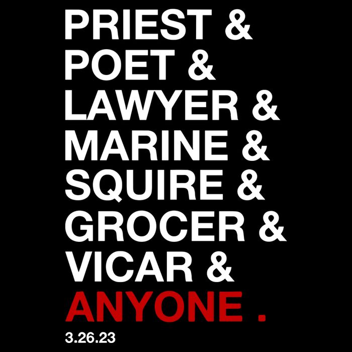 Sweeney Todd Priest Poet Lawyer Marine Squire Grocer Vicar Anyone Cooling Performance Crew T-Shirt