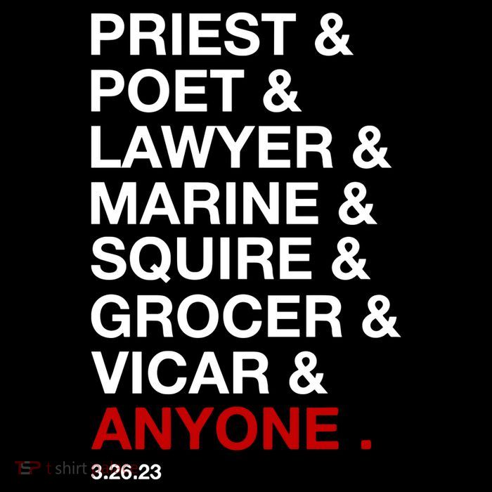 Sweeney Todd Priest Poet Lawyer Marine Squire Grocer Vicar Anyone Flat Bill Trucker Hat