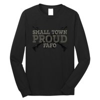 Small Town Proud FAFO Vintage Long Sleeve Shirt