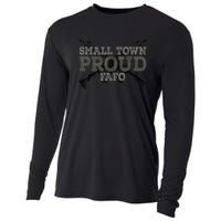 Small Town Proud FAFO Vintage Cooling Performance Long Sleeve Crew