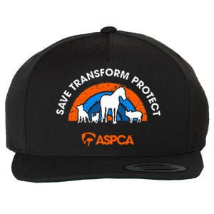 Save Transform Protect Wool Snapback Cap