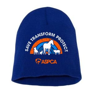 Save Transform Protect Short Acrylic Beanie