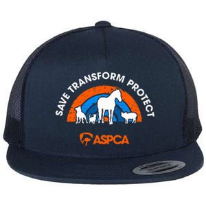 Save Transform Protect Flat Bill Trucker Hat