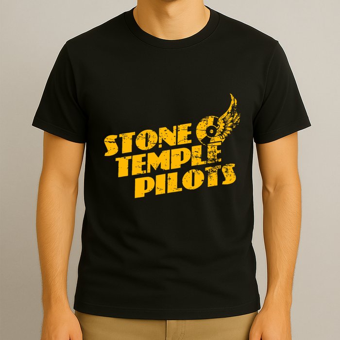 S.T.O.N.E T.E.M.P.L.E P.I.L.O.T.S Tire Wings T-Shirt