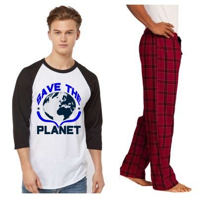 Save The Planet Raglan Sleeve Pajama Set