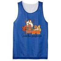 Sweeter Than Pumpkin Pie Funny Halloween Thanksgiving Gift Mesh Reversible Basketball Jersey Tank