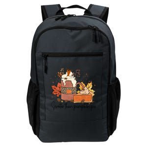 Sweeter Than Pumpkin Pie Funny Halloween Thanksgiving Gift Daily Commute Backpack