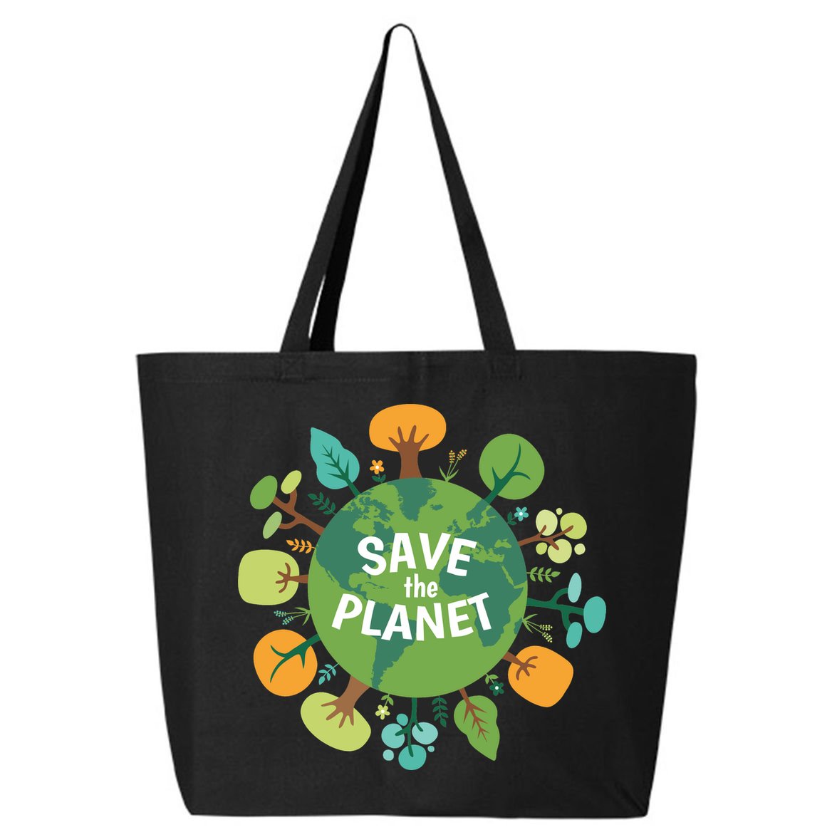 Save The Planet Earth Day Nature 25L Jumbo Tote