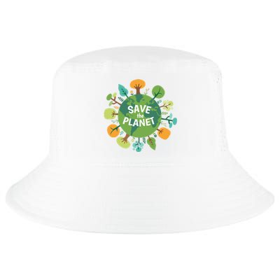 Save The Planet Earth Day Nature Cool Comfort Performance Bucket Hat