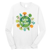 Save The Planet Earth Day Nature Long Sleeve Shirt