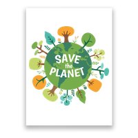 Save The Planet Earth Day Nature Poster